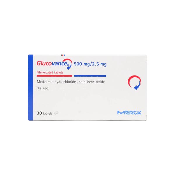 GLUCOVANCE 500/2.5 MG 30 TAB