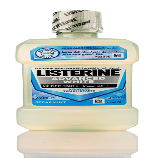 LISTERINE MW ADVANCED WHITE 250ML
