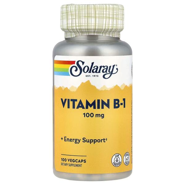 SOLARAY VIT B-1 100 MG 100 CAPS
