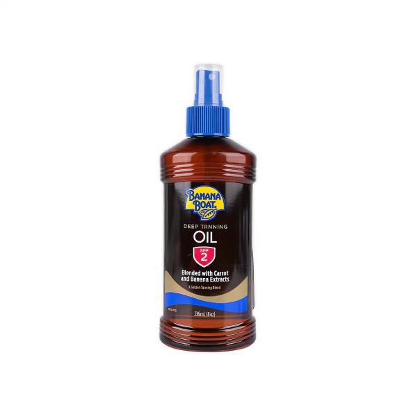 BANANA BOAT DEEP TANNING OIL SPF2- 236 ML
