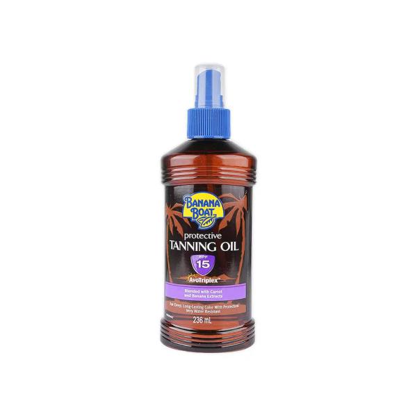 BANANA BOAT PROTECTIVE TANNING OIL 15 SPF 236ML