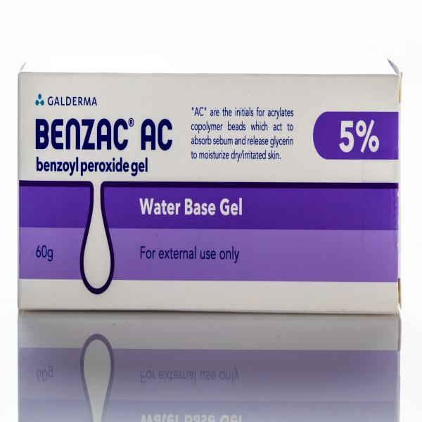 BENZAC AC 5% GEL 60 GM