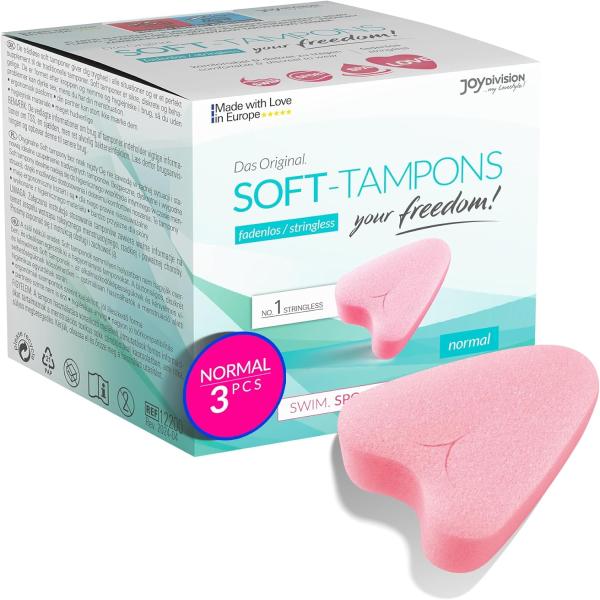 JOY DIVISION SOFT-TAMPONS ( NORMAL ) 3 PCS