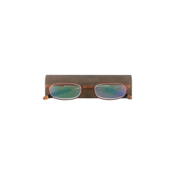 KOOL BROWN EYEGLASS +2.25