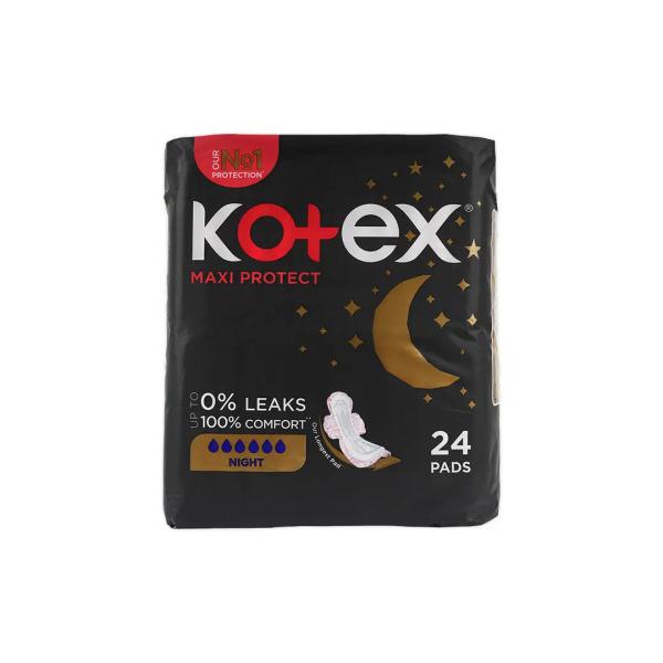 KOTEX MAXI THICK NIGHT PADS 24'S