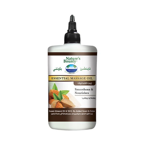 NATURES BOUNTY MASSAGE OIL ( SWEET ALMOND OIL & VIT E ) 300 ML