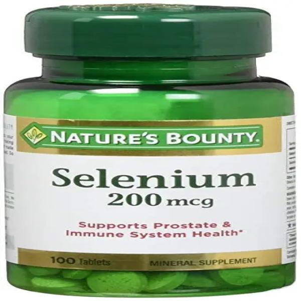 NATURES BOUNTY SELENIUM 200MCG 100TAB