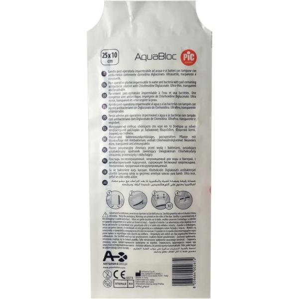 PIC AQUABLOC PLASTERS 10*25CM 1PC