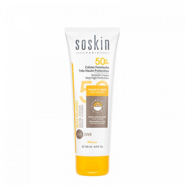 SOSKIN SUN GUARD ADULT& CHILD SPF50 FLUIDE 125ML