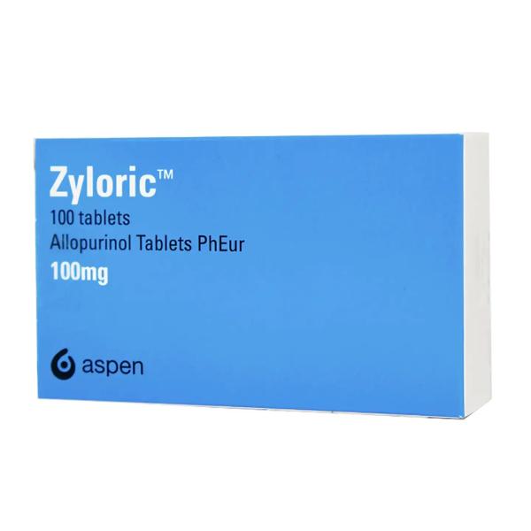 ZYLORIC 100 MG 100'S TABLETS