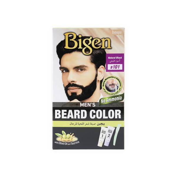BIGEN MENS BEARD COLOR NO.B101 NATURAL BLACK