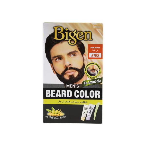 BIGEN MENS BEARD COLOR NO.B103 DARK BROWN