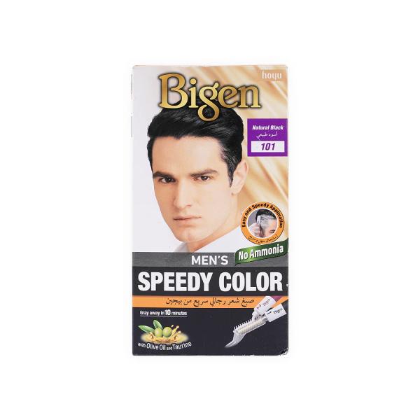 BIGEN MEN'S SPEEDY COLOR 101 NATURAL BLACK