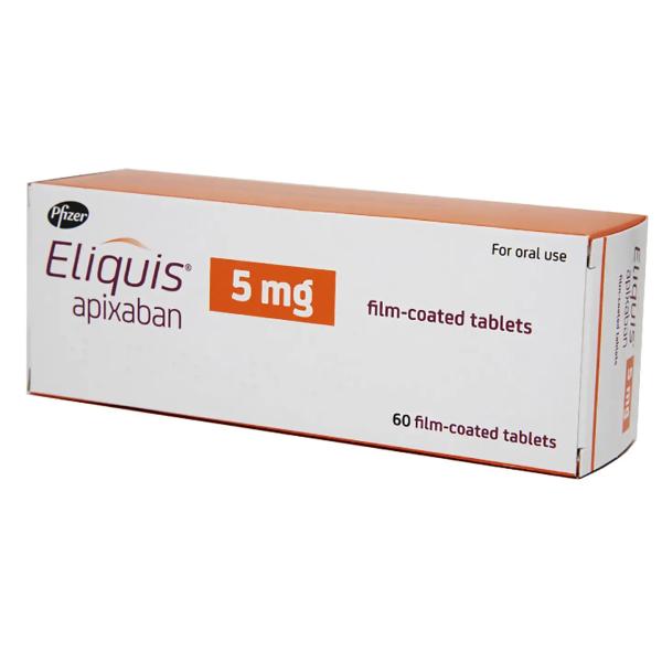 ELIQUIS 5 MG 60 TABLETS