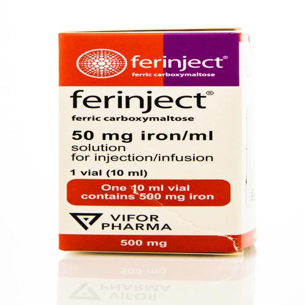 FERINJECT 50 MG IRON/ML INJECTION 10 ML
