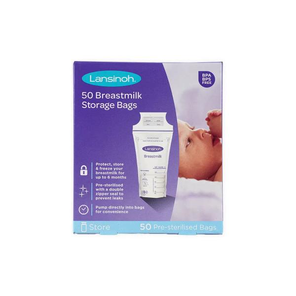 LANSINOH BREASTMILK STORAGE 50 BAGS