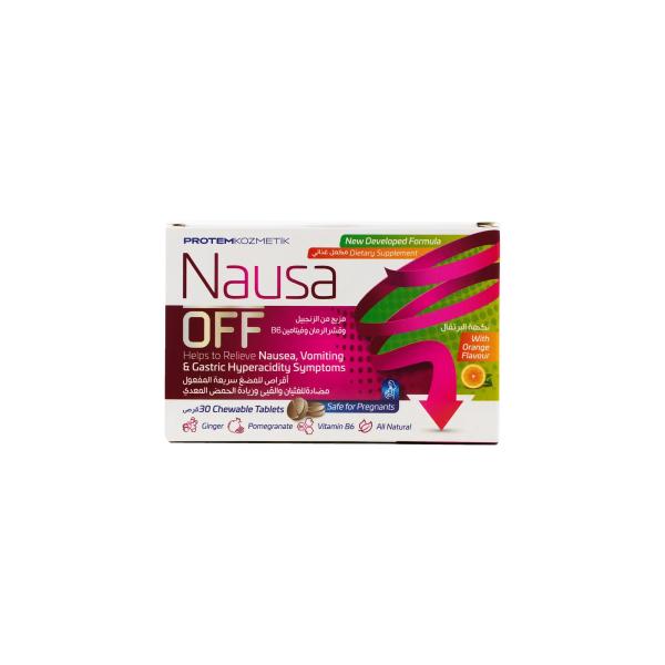 NAUSA O0FF 30 CHEWABLE TABS