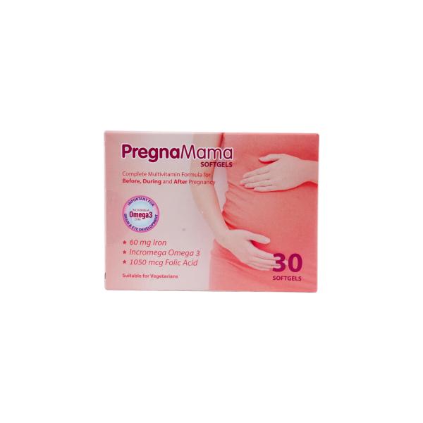 PREGNA MAMA 30 SOFTGELS