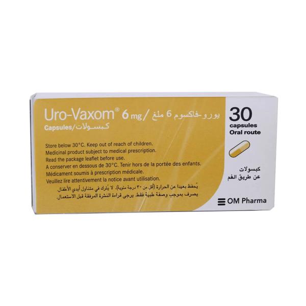 URO-VAXOM 6MG 30CAP